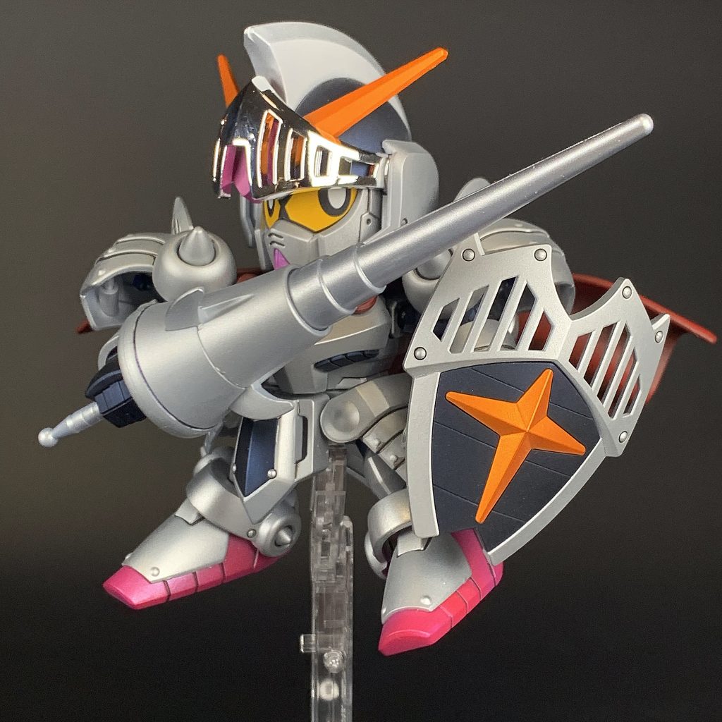 騎士ガンダム 全塗装 KNIGHT GUNDAM LEGEND BB ナイトガンダム–2枚目/制作者：むいち