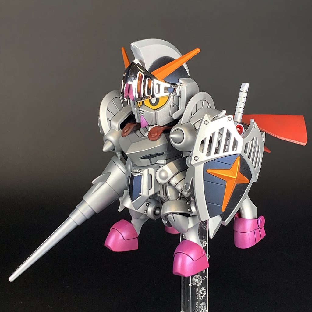 騎士ガンダム 全塗装 KNIGHT GUNDAM LEGEND BB ナイトガンダム–3枚目/制作者：むいち