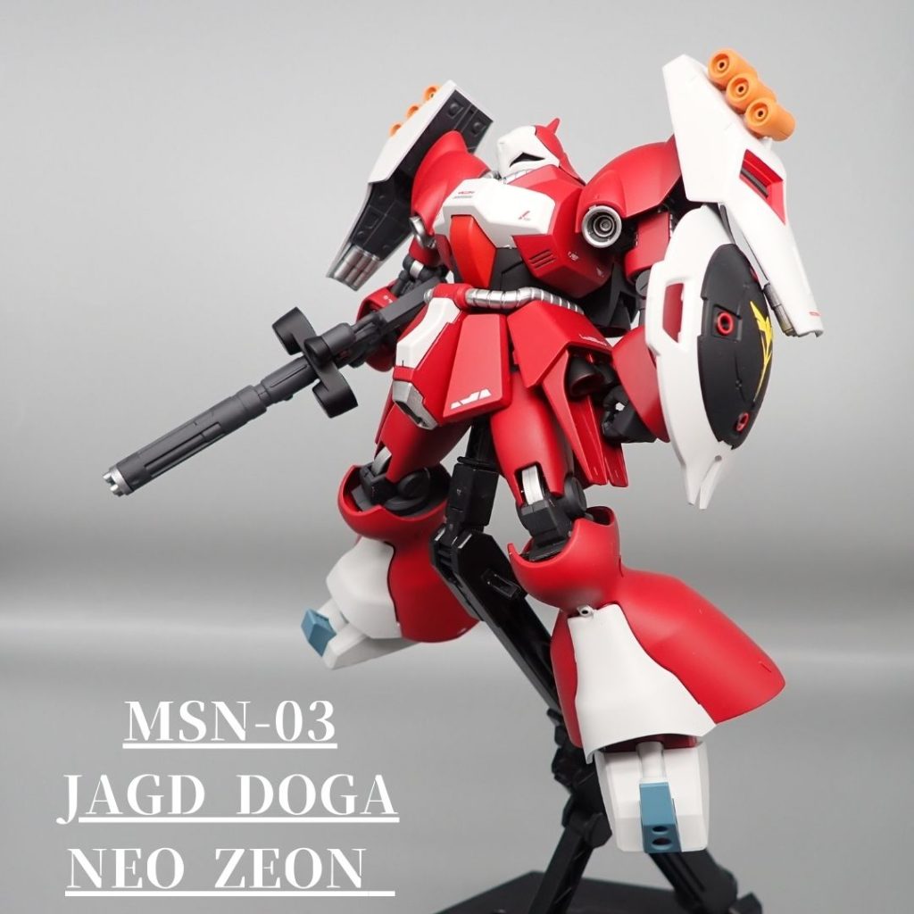 ヤクトドーガ　（クエス機）–2枚目/制作者：アンジェロのプラモデル工房