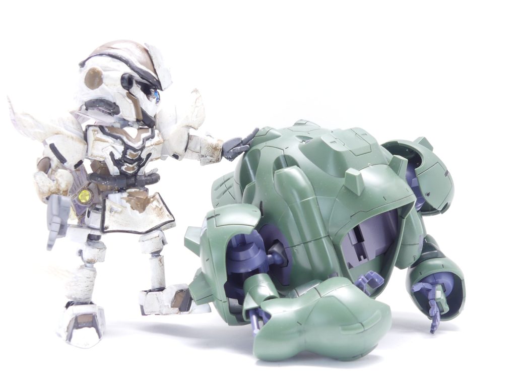 既にXのSDガンプラコンには出してたこちらとかね・・・(とにかく次回を待て)