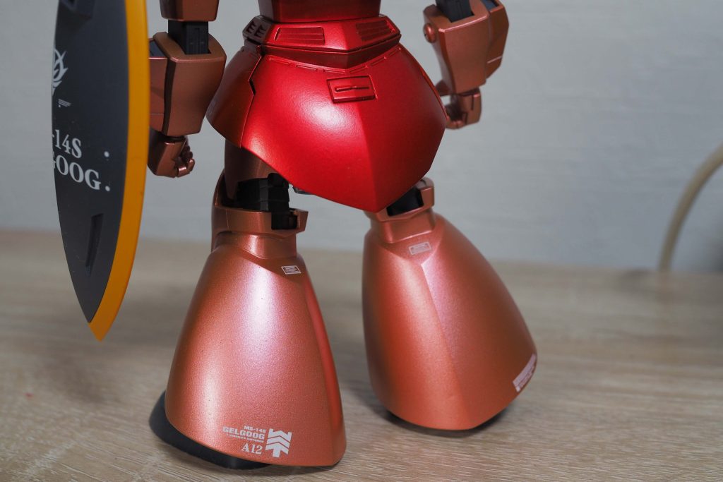 デカールは1/100ゲルググ用と汎用のものを使用しました。