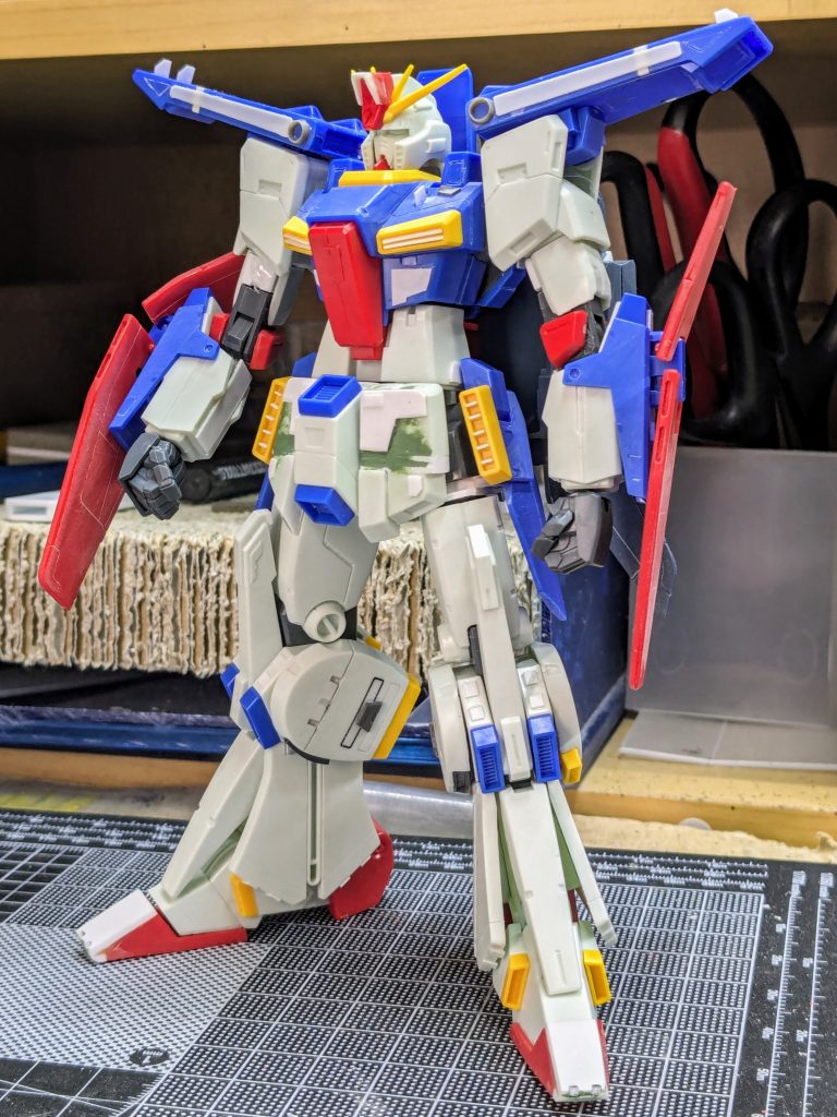 改修が終わってバランス見の時です。