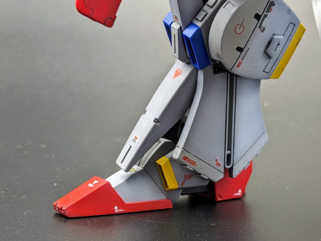 足も2ｍｍ程度大きくしました。