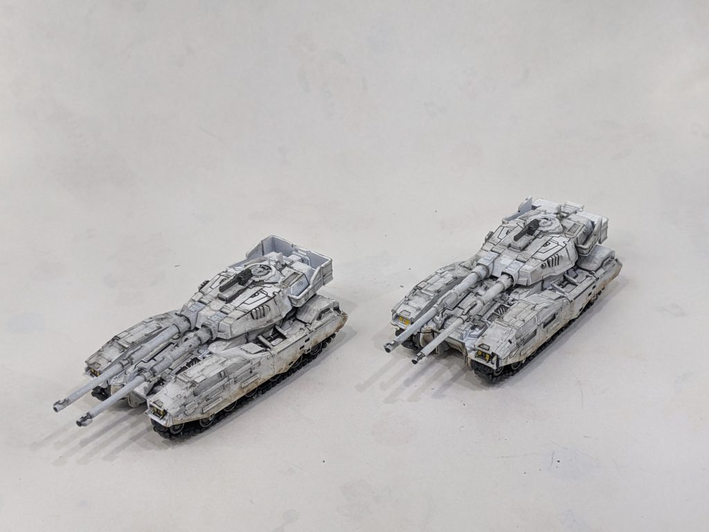 特に何かをしたわけでなく、白く塗装してウェザリングを頑張りました。