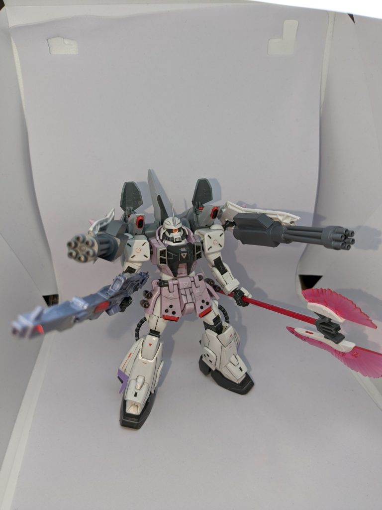 全火器一斉放射の図です。