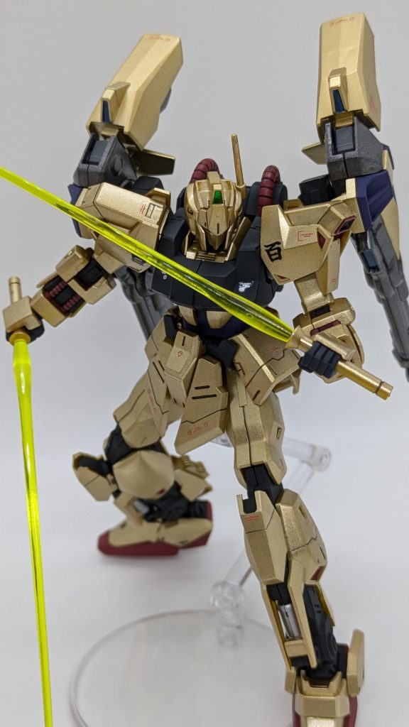 【チャンネル登録者数100人突破記念】百式カスタム–7枚目/制作者：@iwashi_pla