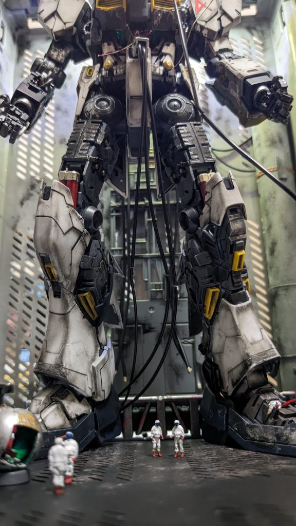 なるべくメカニック目線からの撮影。