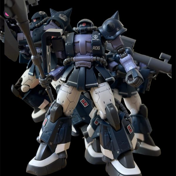 HG高機動型ザクⅡガイア/マッシュ専用機