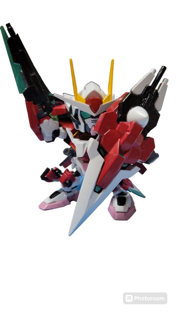 SDダブルオーガンダム セブンソード/G ィソスペクショソ–3枚目/制作者：石頭三舊