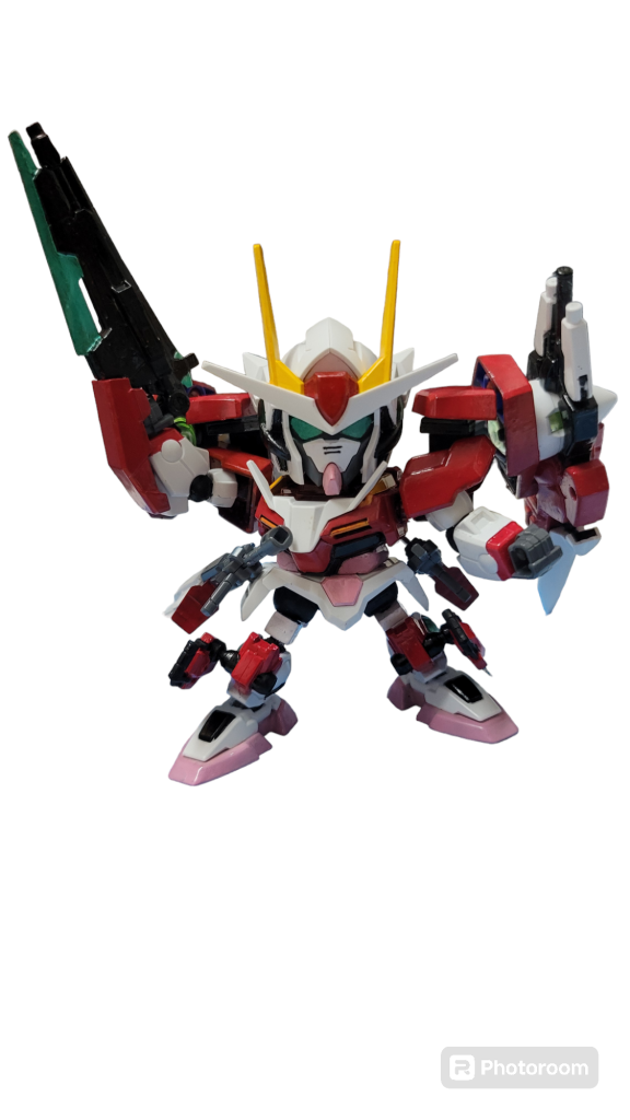 SDダブルオーガンダム セブンソード/G ィソスペクショソ–2枚目/制作者：石頭三舊