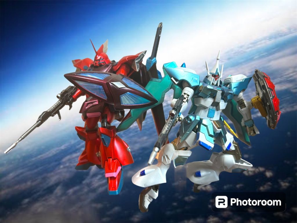 ゲルググ・メナースと…最後まで見ていただきありがとうございました。