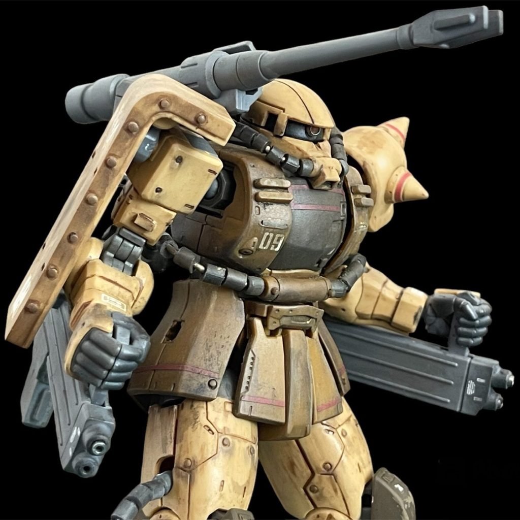 MGザクVer.2.0ハーフキャノン｜らるほんさんのガンプラ作品