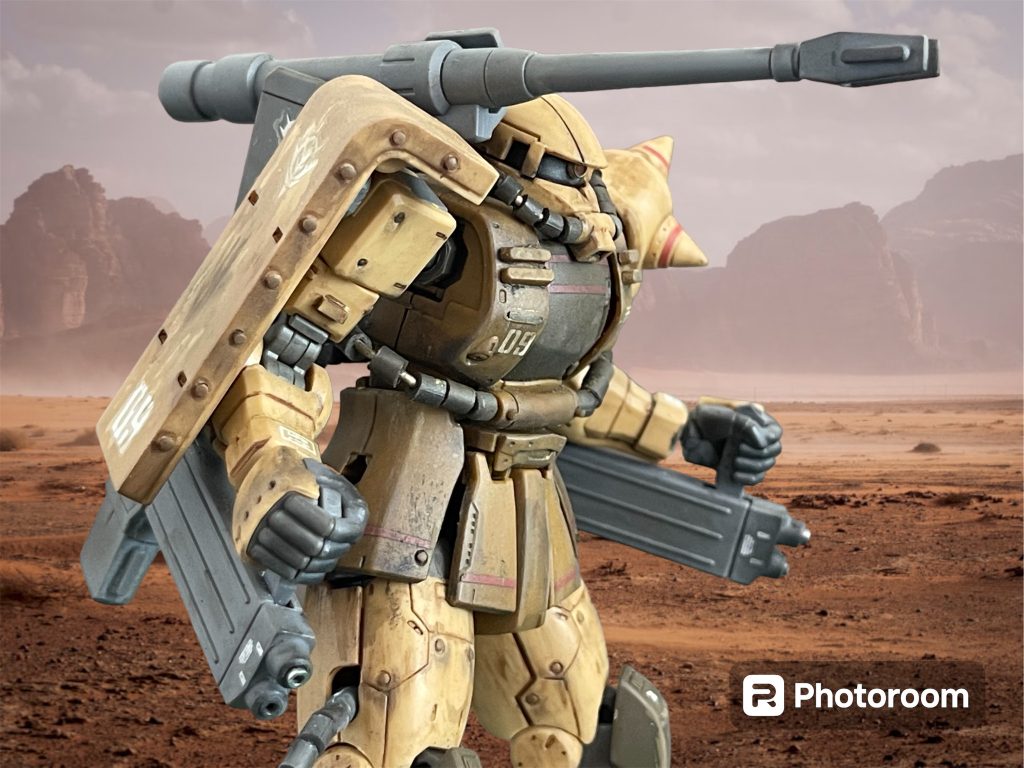 ザク・ハーフキャノン–5枚目/制作者：JaraK