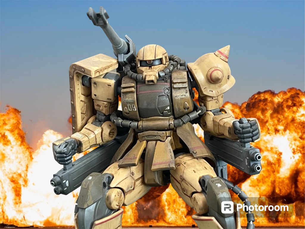 ザク・ハーフキャノン–4枚目/制作者：JaraK