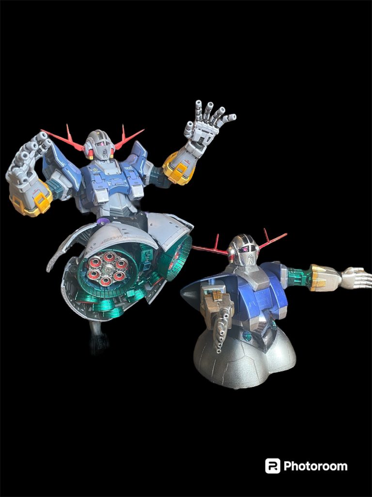 RGとの比較。全く別の機種のようです。