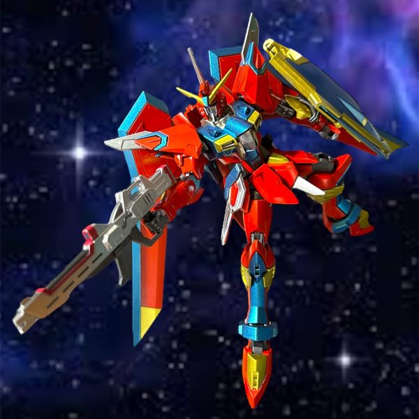 超合金っぽいイモータルジャスティス【バルトフェルド隊長機】