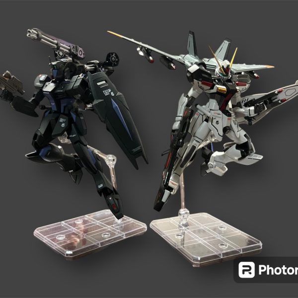 HGダガーl HGウィンダム ファントムペイン隊長機