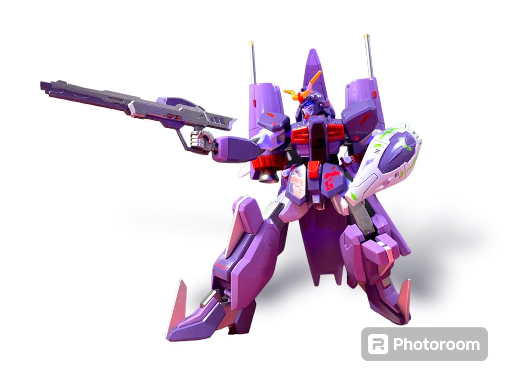 無理矢理なSEED撃ち変形機構の為か稼働に制限がある感じですねー