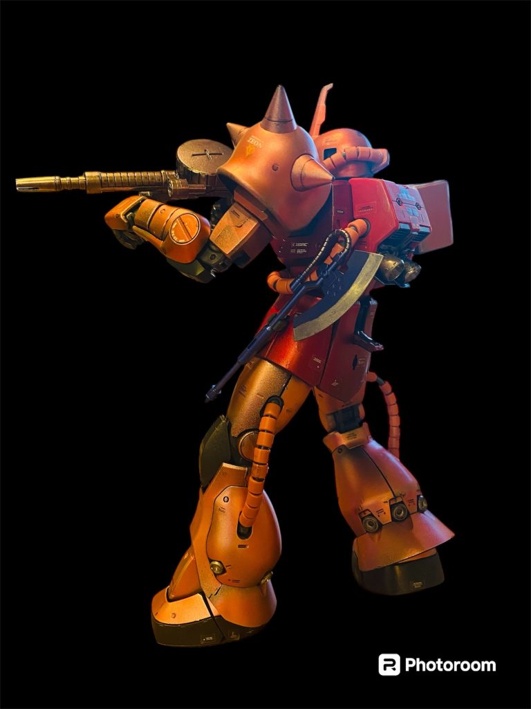 MG  シャア専用ザクver2.0–5枚目/制作者:@jhonkosu