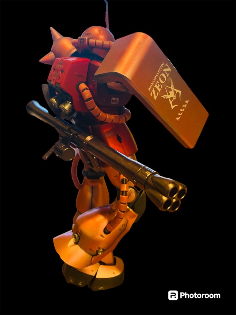 MG  シャア専用ザクver2.0–3枚目/制作者:@jhonkosu