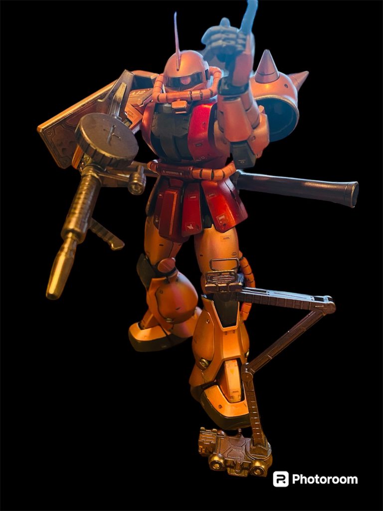 MG  シャア専用ザクver2.0–4枚目/制作者:@jhonkosu