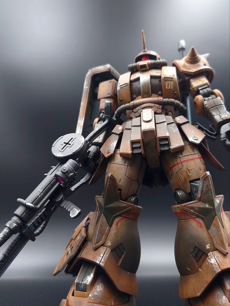 隊長だけあって威圧感がある