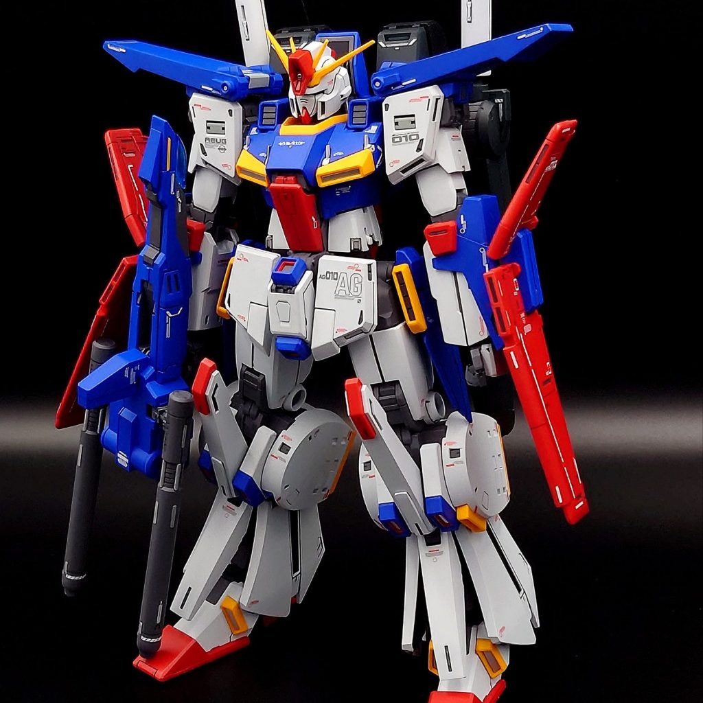 ガンプラ色々5種類セット！ MGガンプラセット(νガンダム、ZZ Ver.Ka、百式 2.0、ジェガン