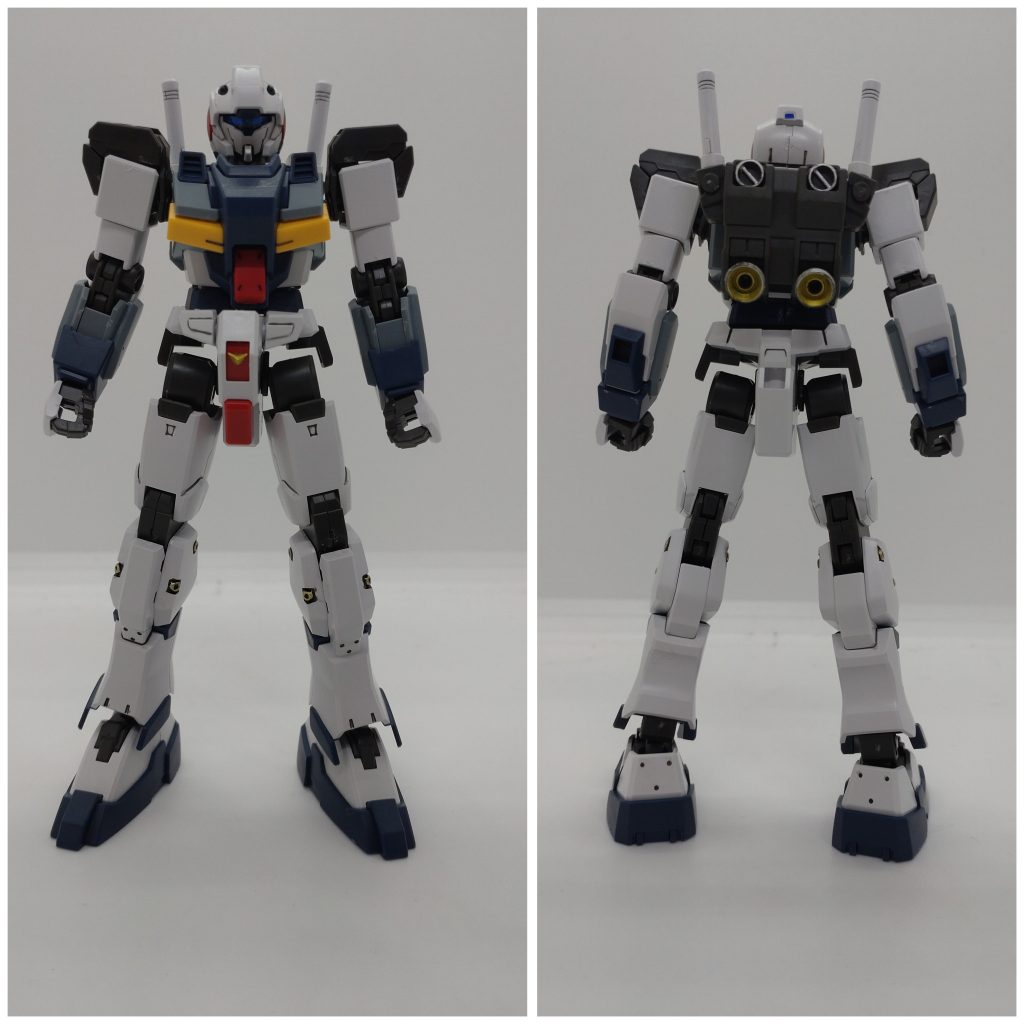 中の人の素組みです。 これだけでもイケメン!   ただ、ナラティブと同じく「 痩せっぽち」という言葉が似合いますねw