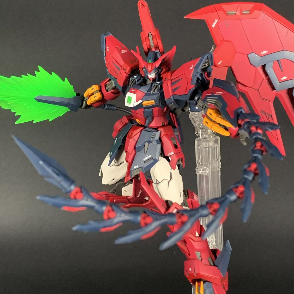 ガンダムエピオン 成形色仕上げ GUNDAM EPYON 1/144 RG–5枚目/制作者：むいち