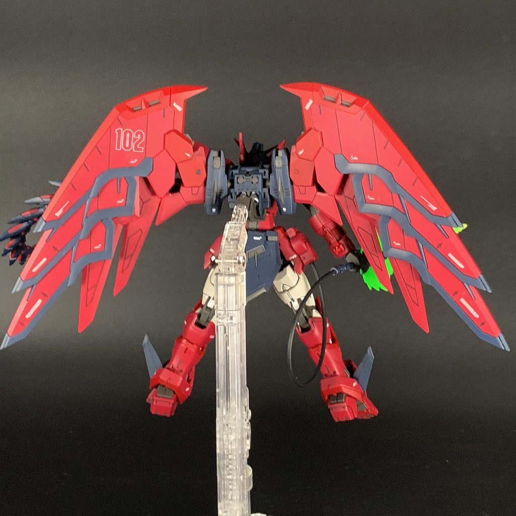 ガンダムエピオン 成形色仕上げ GUNDAM EPYON 1/144 RG–2枚目/制作者：むいち