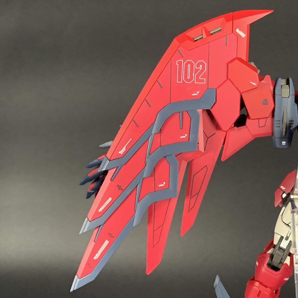 ガンダムエピオン 成形色仕上げ GUNDAM EPYON 1/144 RG–3枚目/制作者：むいち