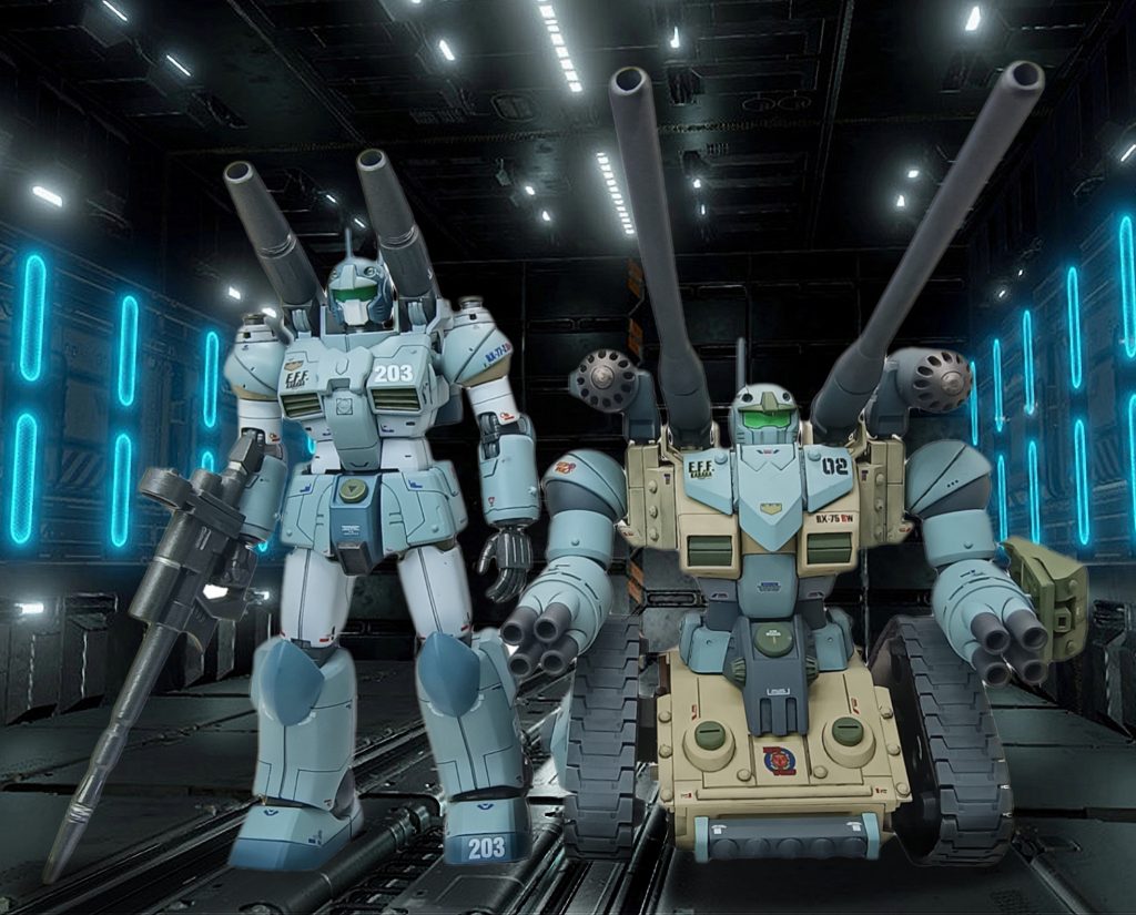 めでたくハヤトコレクション2機目となりました。左のキャノンはこちら https://gumpla.jp/hg/1357239 です。