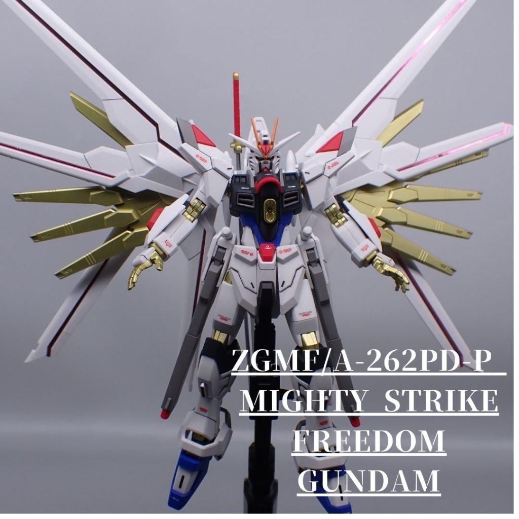 マイティーストライクフリーダム–4枚目/制作者：アンジェロのプラモデル工房