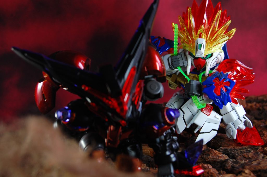 たすき掛け。グリモアのビームエフェクトを使って。シャイニングの立体でビームたすき付けてるのってなぜか余り見ない気がしますね。