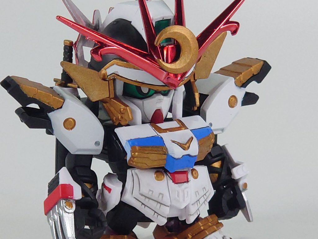 アップでさすがに3体目だけあって一番うまくいきました…塗分けは一番大変でしたが 