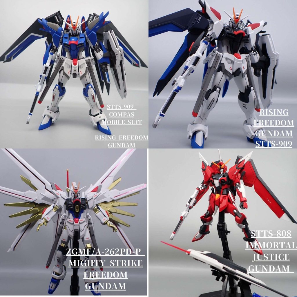 SEEDFREEDOMのガンプラ–3枚目/制作者：アンジェロのプラモデル工房