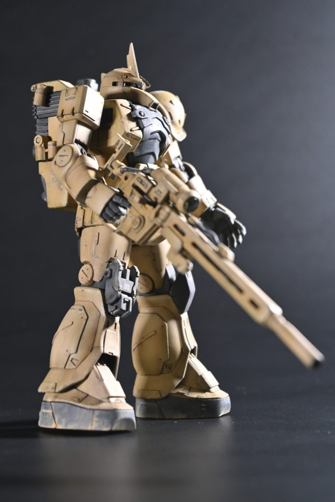 MS-05L ZAKU Ⅰ SNIPER TIPE [YONEM KIRKS](ザクスナイパー ヨンム・カークス専用機)–4枚目/制作者：gpsn Ojsn