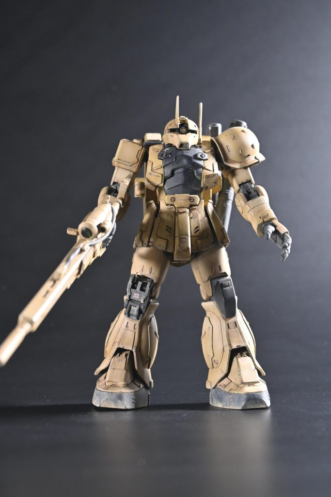 MS-05L ZAKU Ⅰ SNIPER TIPE [YONEM KIRKS](ザクスナイパー ヨンム・カークス専用機)–2枚目/制作者：gpsn Ojsn