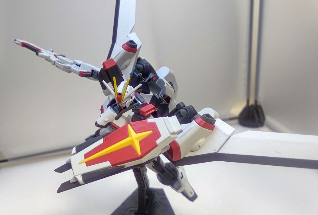 バックパックはセイバーの収束ビーム砲とイモジャのウィングを組み合わせました。改造のイメージはフォース+ブラスト。
