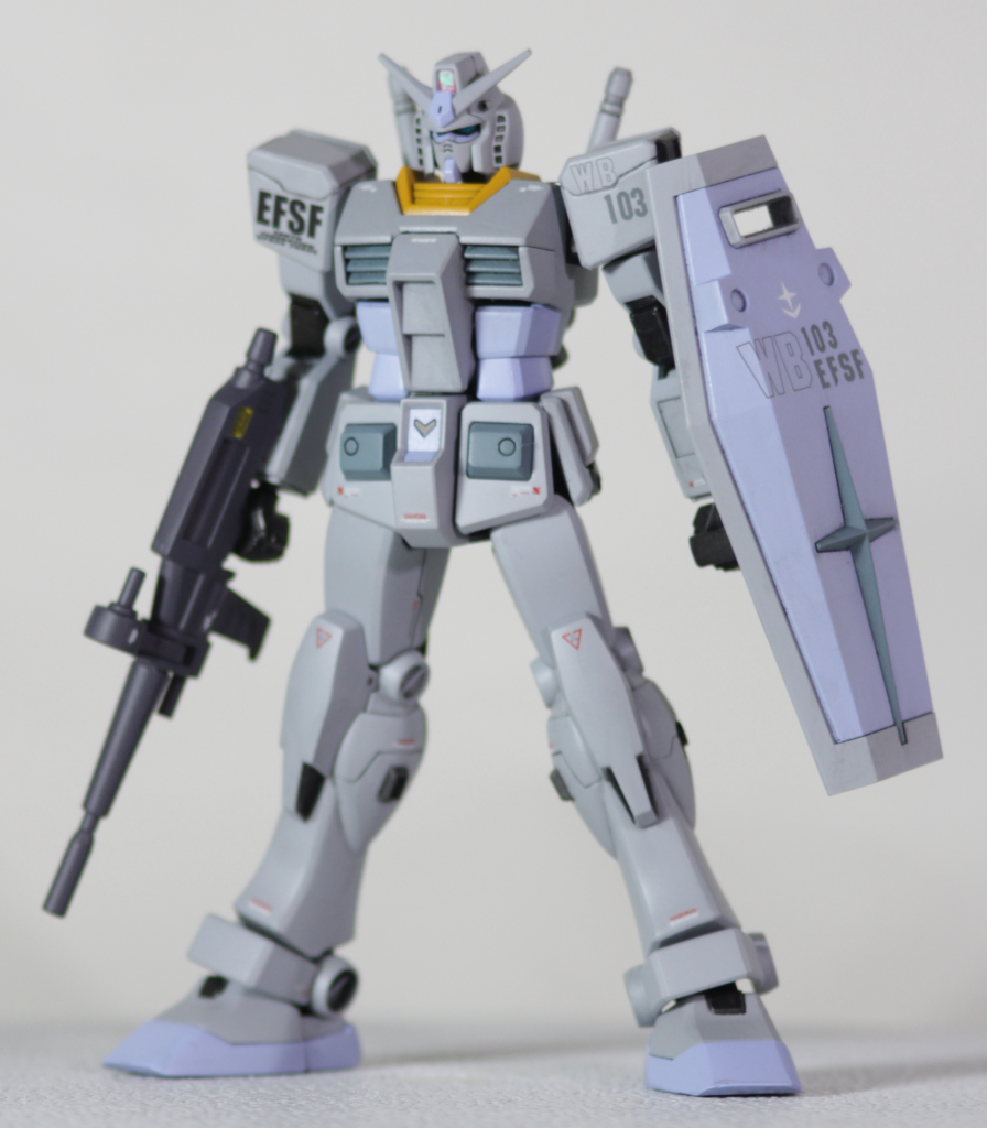 EG RX-78今さら言うまでもなくこの価格でこの内容しかもよく動くという良キットです。それでも手を入れないと気が済まないのは我ながら業が深いというか？