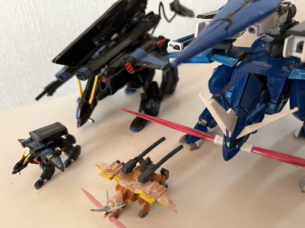 ネロ・スナイプと。今回初めてのランナー筆塗りでしたが綺麗に塗れたと思います。ご閲覧ありがとうございました!