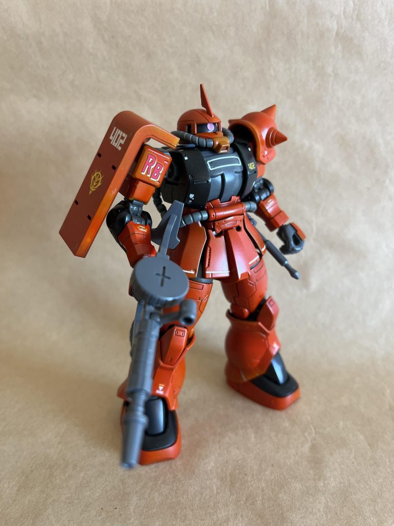 MS-06F ザクII ジョニー・ライデン機(THE ORIGIN)–2枚目/制作者：芥子