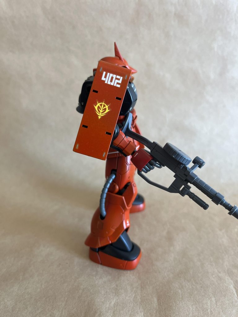 MS-06F ザクII ジョニー・ライデン機(THE ORIGIN)–3枚目/制作者：芥子