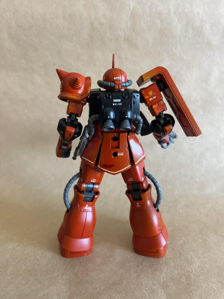 MS-06F ザクII ジョニー・ライデン機(THE ORIGIN)–4枚目/制作者：芥子