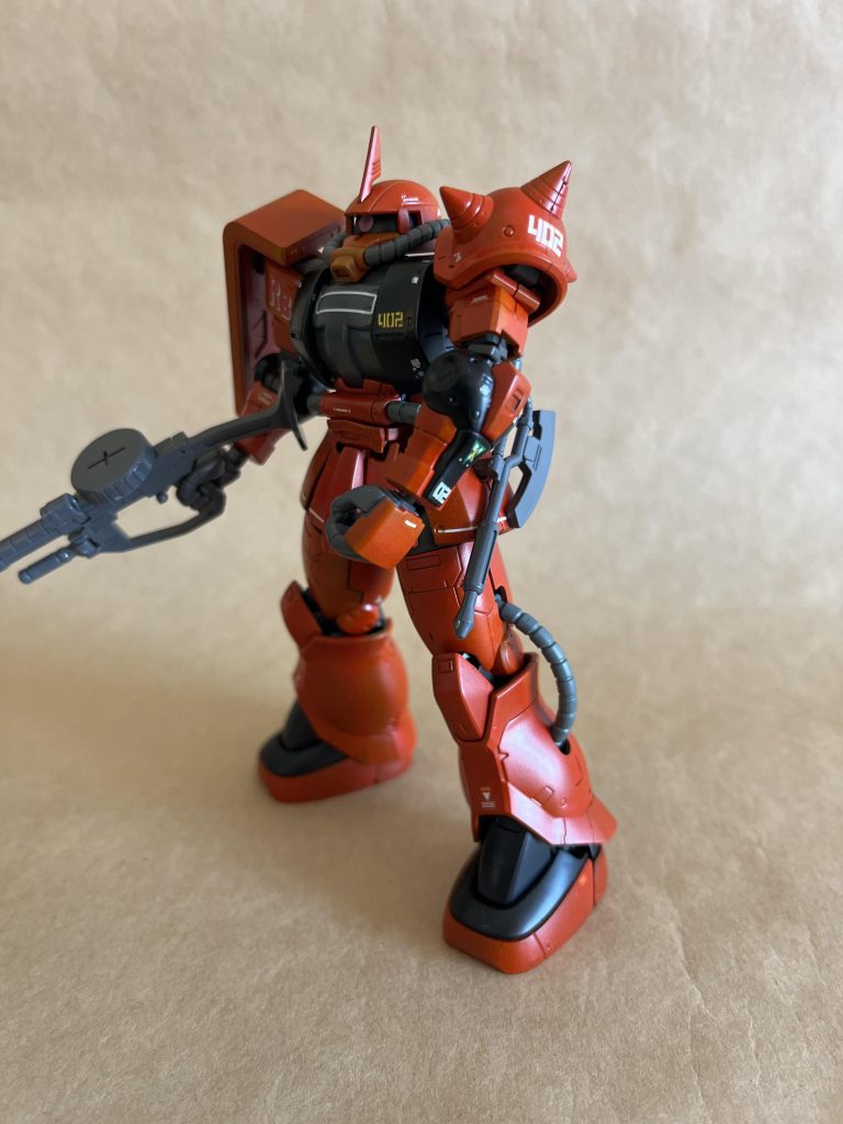 MS-06F ザクII ジョニー・ライデン機(THE ORIGIN)–6枚目/制作者：芥子