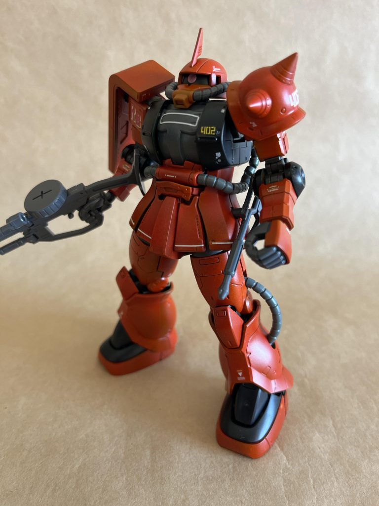 MS-06F ザクII ジョニー・ライデン機(THE ORIGIN)–7枚目/制作者：芥子