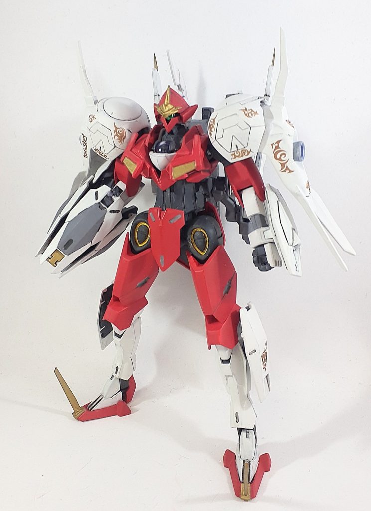 元ネタのザウエルについてはネットでわかる程度にしか知りませんが、残忍で狡猾な性格だとか。ミカエリスのような特殊な装備が似合うかと思い今回のベースに選びました。