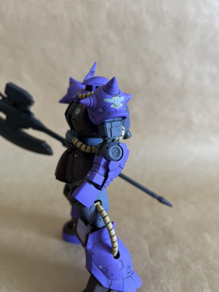 マルコシアス隊かっこいいな。エンブレムの数だけオリジンザクを作るのが目標です。