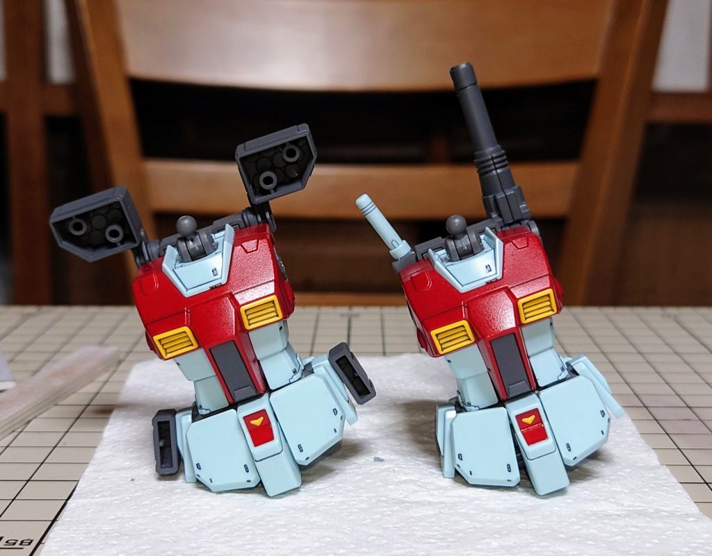 HG ジム ショルダーキャノン装備–3枚目/制作者：ガノー