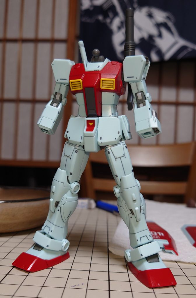 HG ジム ショルダーキャノン装備–4枚目/制作者：ガノー